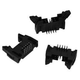 1 pcs - Wurth Elektronik WR-BHD Series Right Angle Through Hole PCB Header, 14 Contact(s), 2.54mm Pitch, 2 Row(s), Shrouded