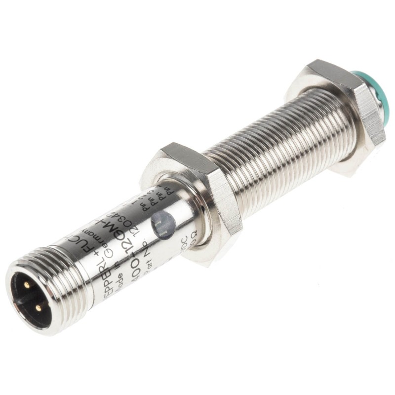 1 pcs - Pepperl + Fuchs Ultrasonic Barrel-Style Proximity Sensor, M12 x 1, 30 - 400 mm Detection, Analogue Output, 10