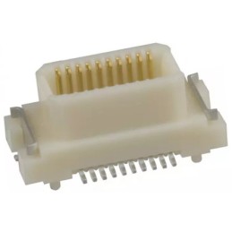 1 pcs - Hirose DF17 Series Straight Surface Mount PCB Header, 70 Contact(s), 0.5mm Pitch, 2 Row(s), Shrouded