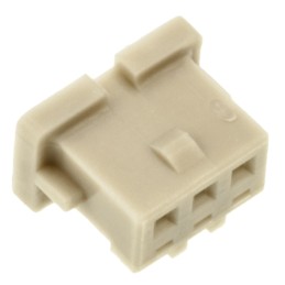 10 pcs - Hirose, DF13 Male Connector Housing, 1.25mm Pitch, 3 Way, 1 Row