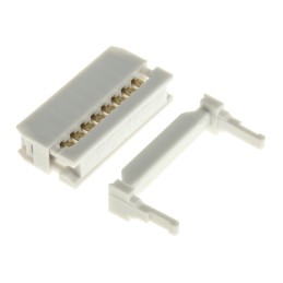 1 pcs - RS PRO 16-Way IDC Connector Socket for Cable Mount, 2-Row