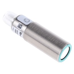 1 pcs - Pepperl + Fuchs Ultrasonic Barrel-Style Proximity Sensor, M18 x 1, 50 - 700 mm Detection, PNP Output, 20