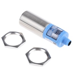 1 pcs - Sick Ultrasonic Barrel-Style Proximity Sensor, M30 x 1.5, 200 - 1300 mm Detection, PNP Output, 9 - 30 V