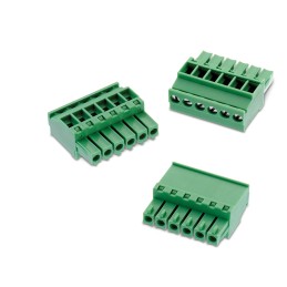 1 pcs - Wurth Elektronik 3.5mm Pitch 8 Way Horizontal Pluggable Terminal Block, Plug, Cable Mount, Screw Termination