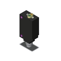 1 pcs - Omron Background Suppression Distance Sensor, Block Sensor, 25 mm - 300 mm Detection Range