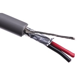 1 Box of 304 M - Belden Twisted Pair Data Cable, 1 Pairs, 0.25 mm², 2 Cores, 24 AWG, Screened, 305m, Chrome Sheath