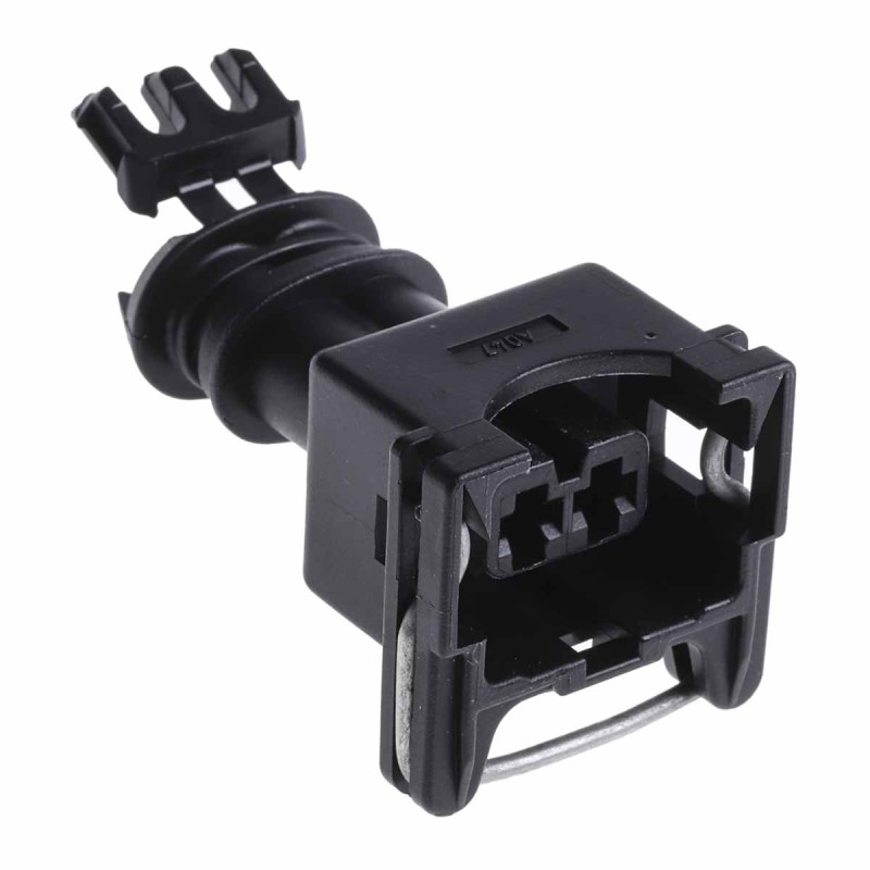 1 pcs - TE Connectivity, Junior Power Timer Automotive Connector Socket 2 Way, Crimp Termination