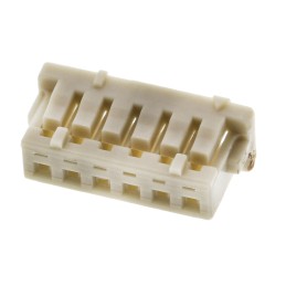 10 pcs - Hirose, DF13 Male Connector Housing, 1.25mm Pitch, 6 Way, 1 Row