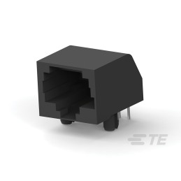 10 pcs - TE Connectivity Alcoswitch ADP Series Female RJ45 Connector, Through Hole, Cat3