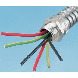 1 Reel of 15 M - Kopex Flexible Conduit, 20mm Nominal Diameter, Stainless Steel, Metal