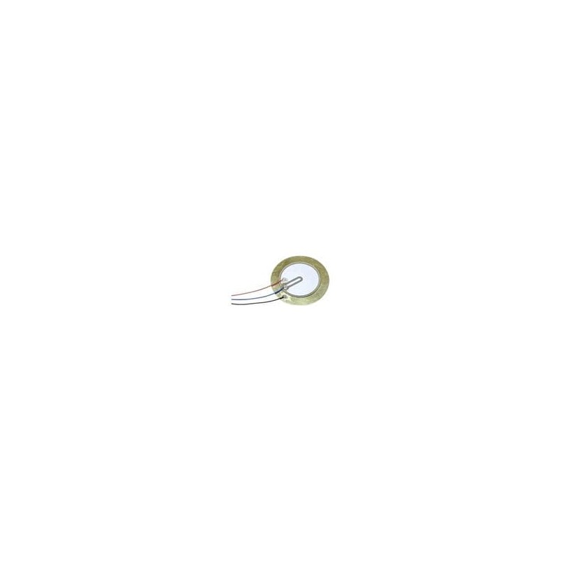 10 pcs : CPT-3529-L100 - Piezo Buzzers & Audio Indicators buzzer, 35 mm round, 0.58 mm deep, P, 2.9 kHz, 30 V, 100mm wire leads,
