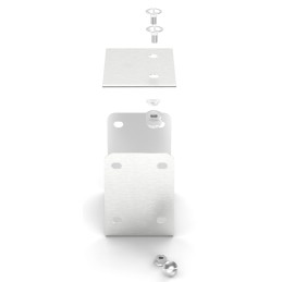 1 pcs - RS PRO 304 Stainless Steel Cable Trunking Accessory, 50 x 50mm