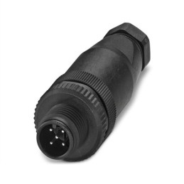 1 pcs - Phoenix Contact Circular Connector, 5 Contacts, Screw, M12 Connector, Plug