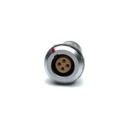 1 pcs - RS PRO Circular Connector, 4 Contacts, Panel Mount, M9 Connector, Socket, Female, IP50