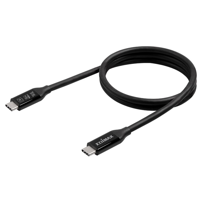 1 pcs - Edimax Thunderbolt 3 Cable, Male USB C to Male USB C Cable, 3m