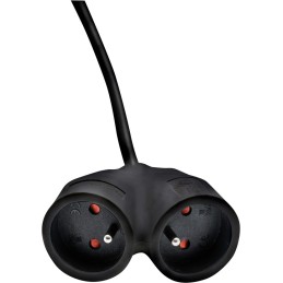 1 pcs - brennenstuhl 2m 2 Socket Type E - French Extension Lead, 230 V, IP20