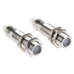 1 pcs - Sick Through Beam Photoelectric Sensor, Barrel Sensor, 20 m Detection Range