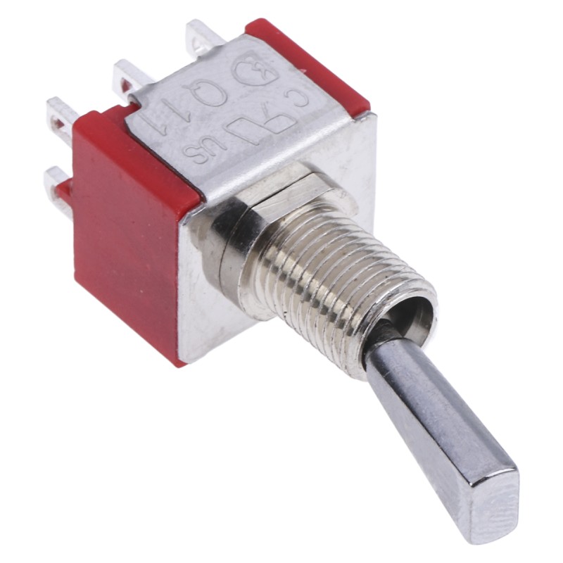 1 pcs - RS PRO Toggle Switch, Panel Mount, On-On, DPDT, Solder Terminal