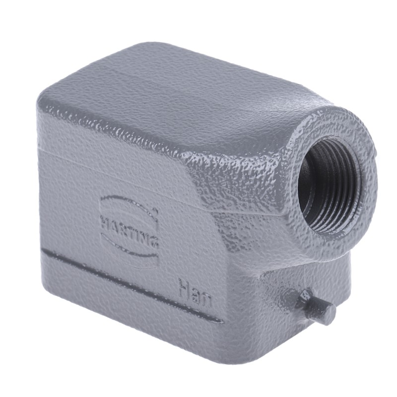 1 pcs - HARTING Han B Heavy Duty Power Connector Hood, M20 Thread