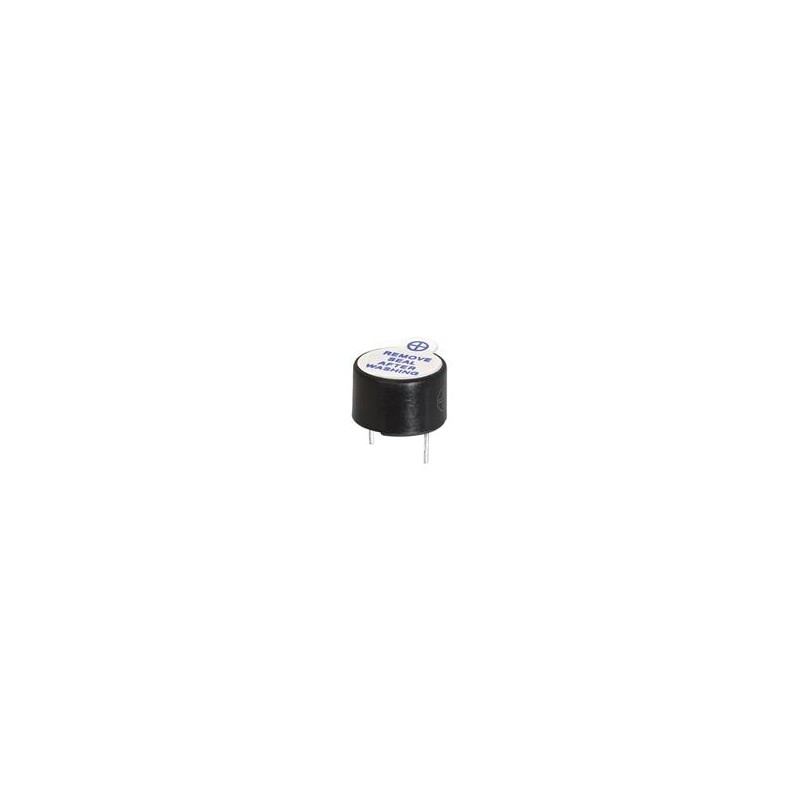 10 pcs : CMI-1275-85T - Piezo Buzzers & Audio Indicators buzzer, 12 mm x 7.5 mm deep, M, 5 V, 85 dB, Through Hole, Audio Indicat