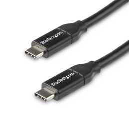 1 pcs - StarTech.com USB 2.0 Cable, Male USB C to Male USB C Cable, 0.5m