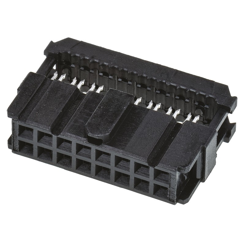 1 pcs - TE Connectivity 16-Way IDC Connector Socket for Cable Mount, 2-Row