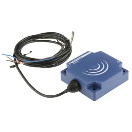 1 pcs - Telemecanique Sensors Inductive Block-Style Proximity Sensor, 60 mm Detection, PNP Output, 12 - 24 V dc, IP68