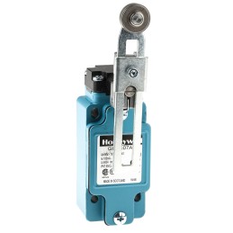 1 pcs - Honeywell GLA Series Adjustable Roller Lever Limit Switch, NO/NC, IP67, SPDT, Die Cast Zinc Housing, 50V ac Max, 100mA