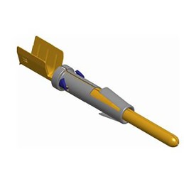 10 pcs - Souriau Crimp PCB Connector Housing, Contact Size 16, Wire Size 0.82 - 1.50 MMÂ²