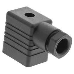 1 pcs - Hirschmann GMN 2P+E DIN 43650 B, Female Solenoid Valve Connector, No, 250 V ac/dc Voltage