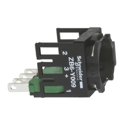 1 pcs - Schneider Electric Harmony XB6 Series Contact Block, 250V, 1NO