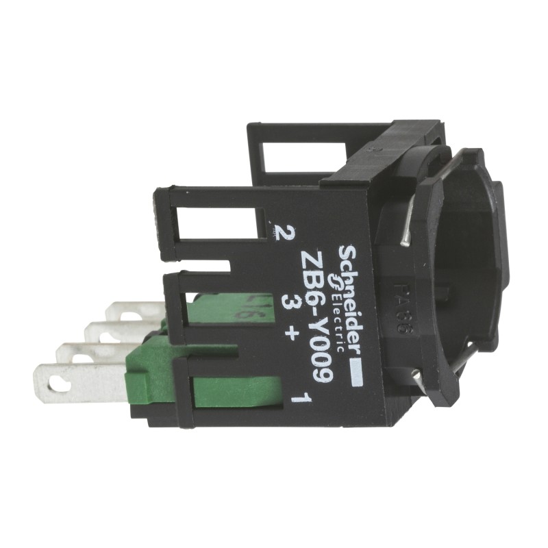 1 pcs - Schneider Electric Harmony XB6 Series Contact Block, 250V, 1NO