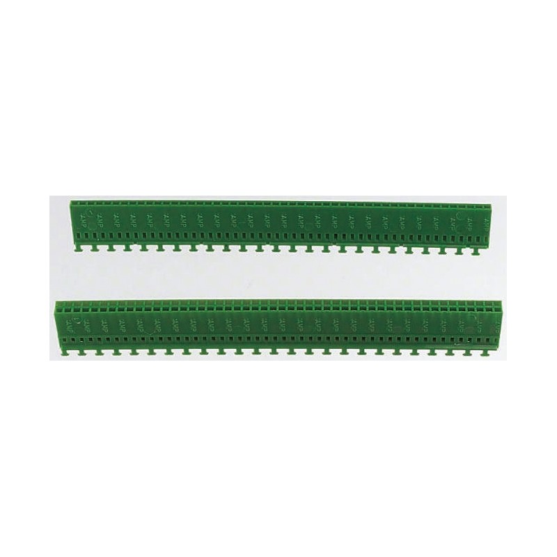 10 pcs - TE Connectivity, AMPMODU MOD IV Female Connector Housing, 2.54mm Pitch, 16 Way, 2 Row