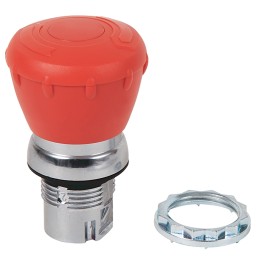 1 pcs - Allen Bradley 800FM Series Twist Release Emergency Stop Push Button, Panel Mount, 22.5mm Cutout