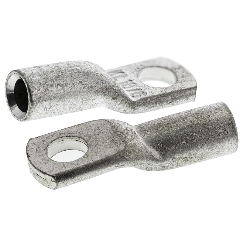 10 pcs - Klauke Uninsulated Ring Terminal, M6 Stud Size, 16mm² to 16mm² Wire Size