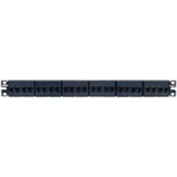 1 pcs - Panduit CP, Cat6e RJ45 24 Port Patch Panel, UTP Shielding
