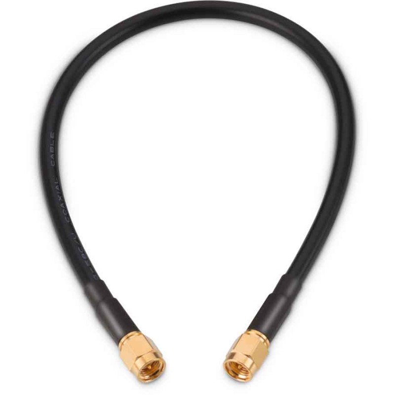 1 pcs - Wurth Elektronik Male SMA to Male SMA Coaxial Cable, 152.4mm, RG58 Coaxial, Terminated