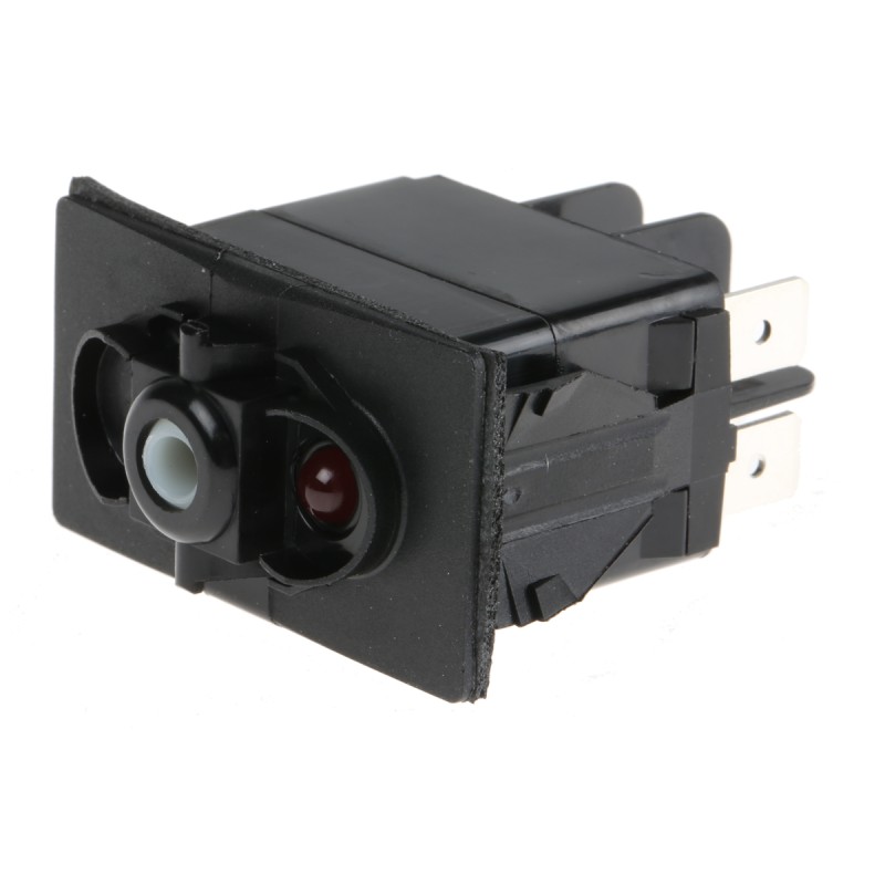 1 pcs - Carlingswitch Illuminated SPDT, Latching Rocker Switch Panel Mount