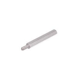 10 pcs : 8437 - Standoffs & Spacers AL 1.750 M/F THRD