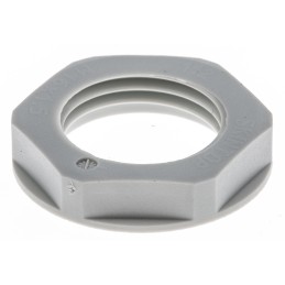 1 Pack of 5 - Lapp Grey Glass Fibre Reinforced Plastic (GRP) Cable Gland Locknut, M16 Thread