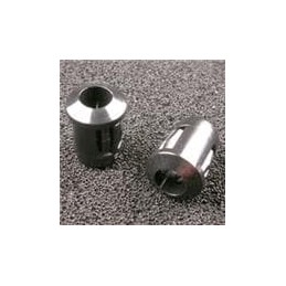 10 pcs : RTF5010 - LED Mounting Hardware 5MM LED HOUSING BLACK NYLON 6/6