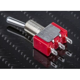 1 pcs - RS PRO Toggle Switch, Panel Mount, On-On, SPDT, Solder Terminal