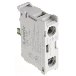 1 pcs - Lovato Platinum 22mm Series Contact Block, 690V, 1NO