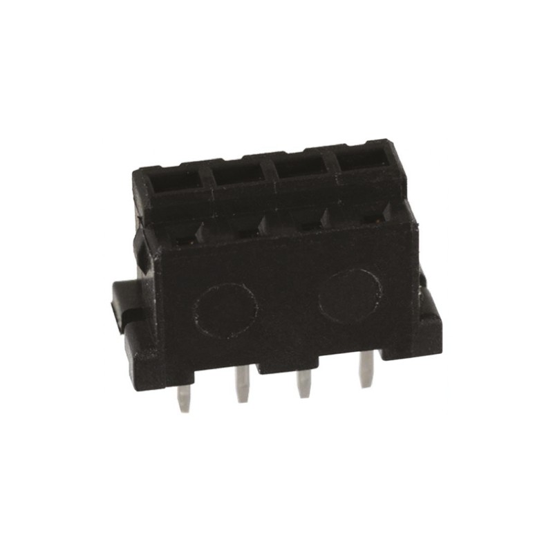 10 pcs - Hirose DF3 Series Straight Through Hole Mount PCB Socket, 4-Contact, 1-Row, 2mm Pitch, Solder Termination