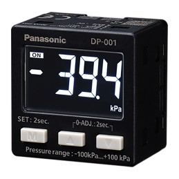 1 pcs - Panasonic Pressure Sensor, -1bar Min, 1bar Max, NPN-NO/NC Output, Relative Reading