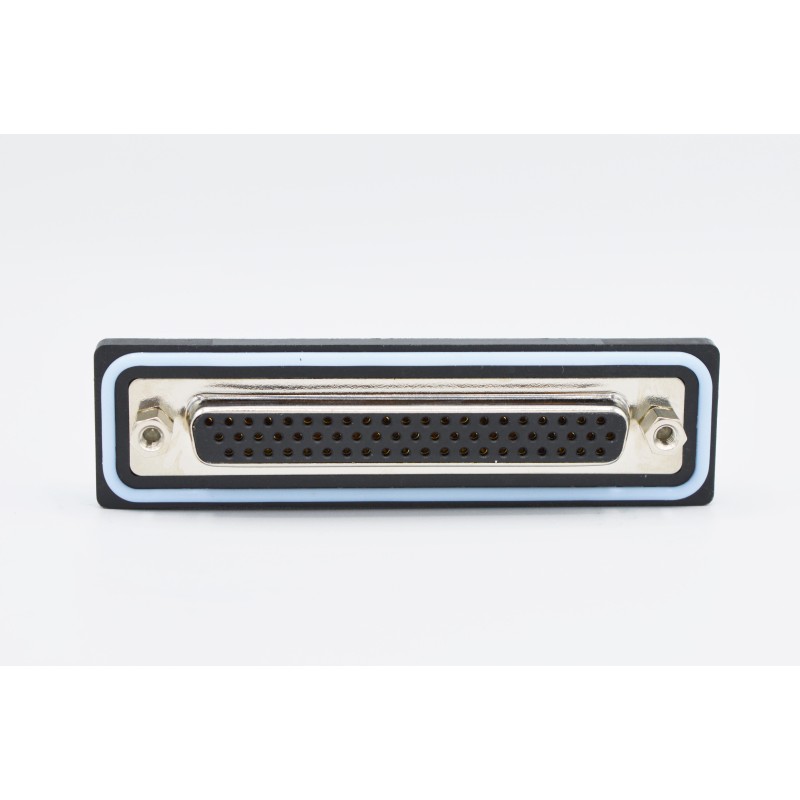 1 pcs - Norcomp HDF 62 Way Right Angle Solder D-sub Connector Socket, 2.41mm Pitch, with 4-40 Boardlocks