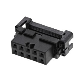 1 pcs - TE Connectivity 10-Way IDC Connector Socket for Cable Mount, 2-Row