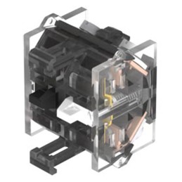 1 pcs - EAO Contact Block for Use with Series 04 Switches, 500V ac, 1NO