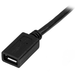 1 pcs - StarTech.com USB 2.0 Cable, Male Micro USB B to Female Micro USB B USB Extension Cable, 0.5m