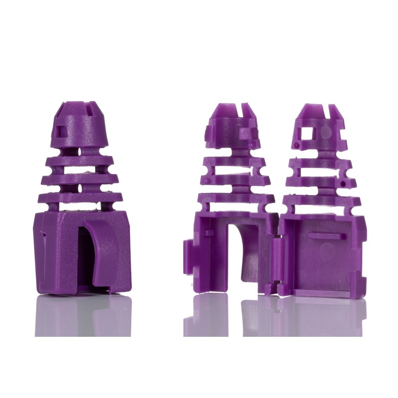 10 pcs - MH Connectors Boot for use with RJ45 Connectors